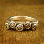 Dryad Five Chocolate Diamond Ring