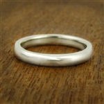 Classic 3mm Half Round Wedding Band