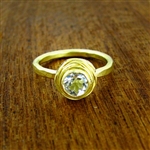 Nested Diamond Engagement Ring