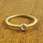 Serenity 3mm Diamond Engagement Ring