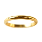 Classic 2mm Half Round Wedding Band