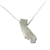 California Necklace - Recycled Sterling Silver
