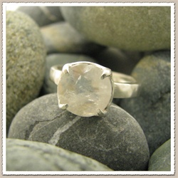 Monhegan Moonstone Engagement Ring