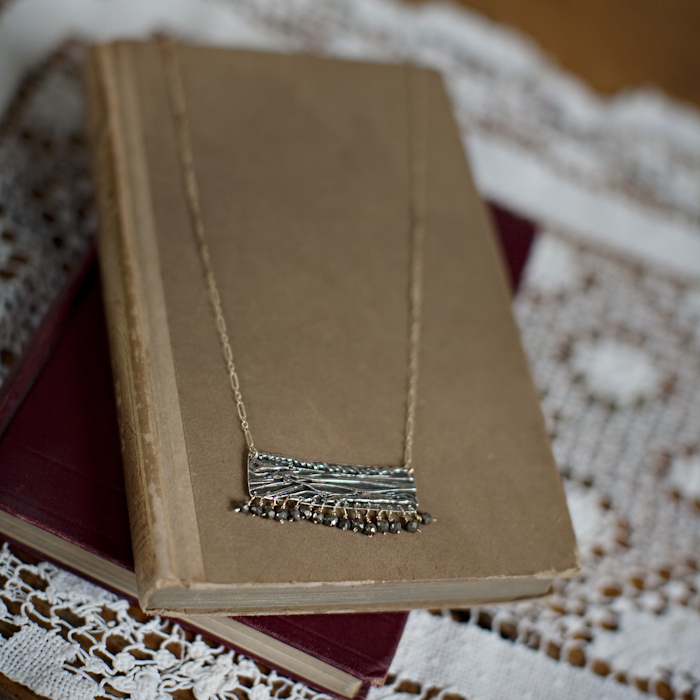 Pyrite Beachcomber Necklace by Jivita Harris-Casey