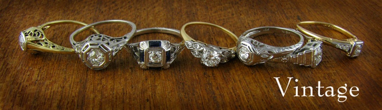 Vintage Rings at Turtle Love Co.
