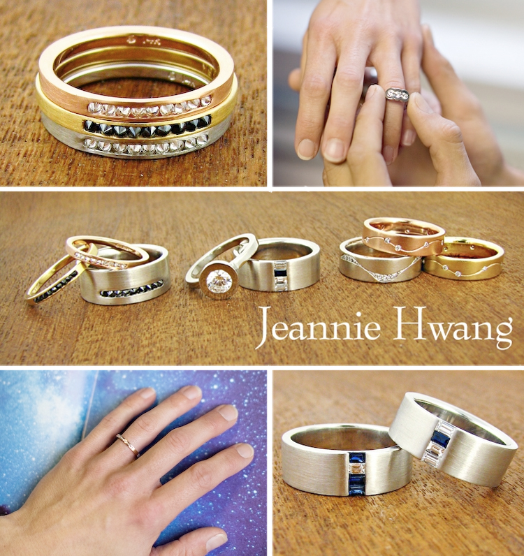 JeannieHwang Jeannie Hwang Wedding Rings and Engagement Rings