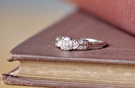 Vintage Diamond Engagement Ring