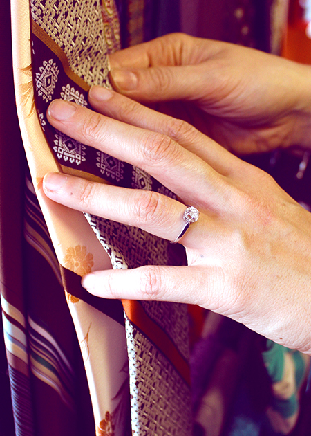 Louise Vintage Diamond Engagement Ring Louise Vintage Diamond Engagement Ring