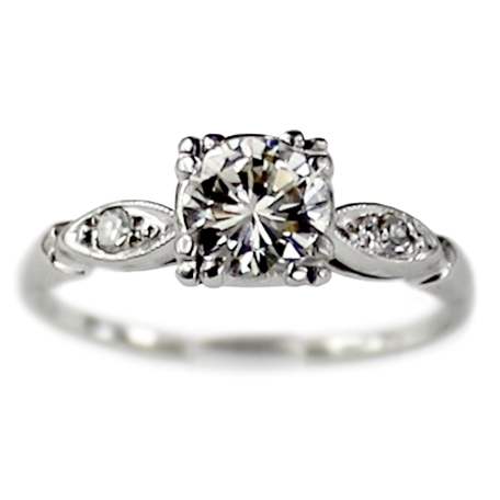 Diane Vintage Diamond Engagement Ring circa 1950