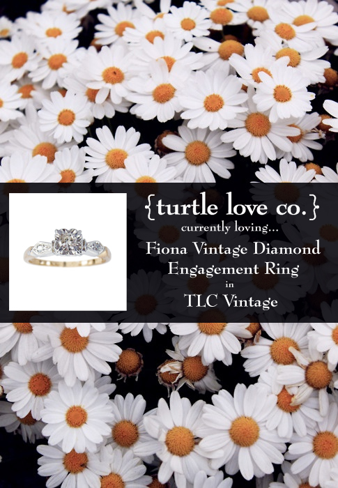 Currently Loving: Fiona Vintage Diamond Engagement Ring