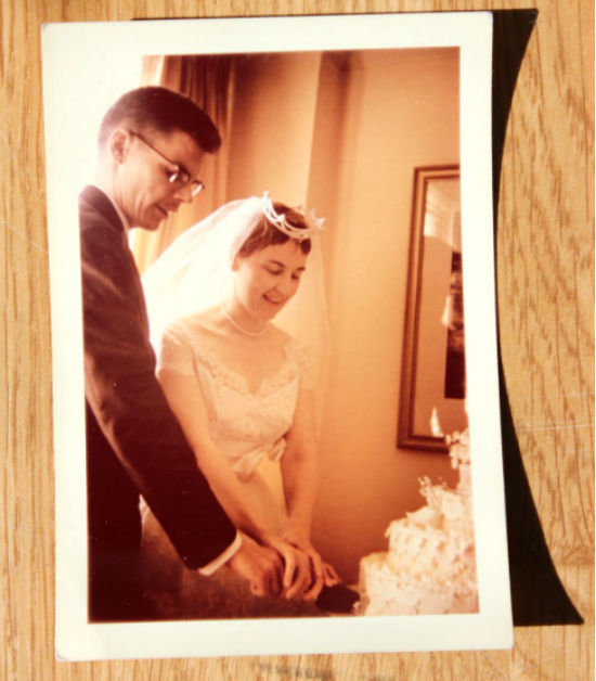 Vintage wedding photo Marvin and Wanda Vintage wedding photo Marvin and Wanda
