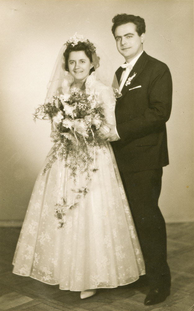 1950s newlyweds