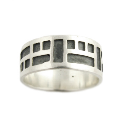Equilibrium Silver Ring from Turtle Love Co. Equilibrium Silver Ring from Turtle Love Co.