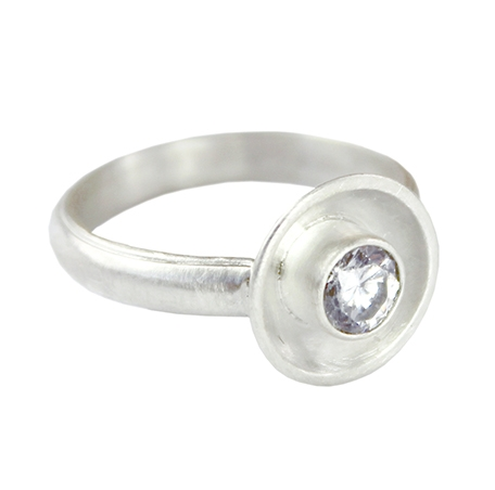 Lady of the Lake Engagement Ring, the second prize winning design in Turtle Love Co.'s first Engagement Ring Design Contest