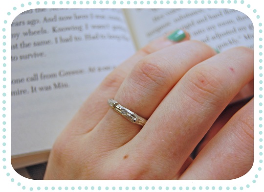 Julia's engagement ring