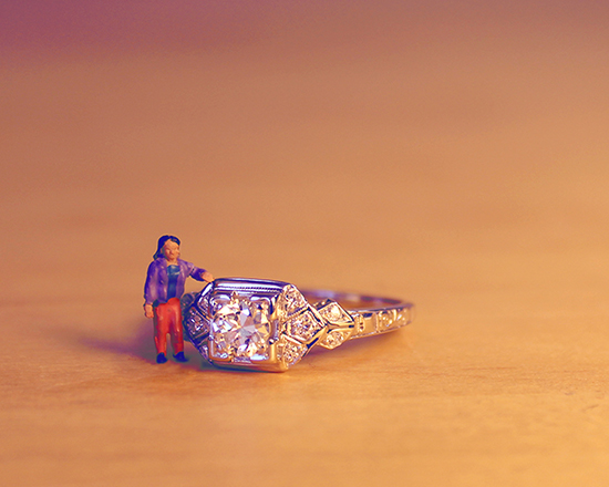 Contemplating Vintage Engagement Ring Contemplating Vintage Engagement Ring