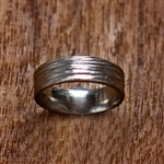 Palladium River Wedding Band by Dahlia Kanner