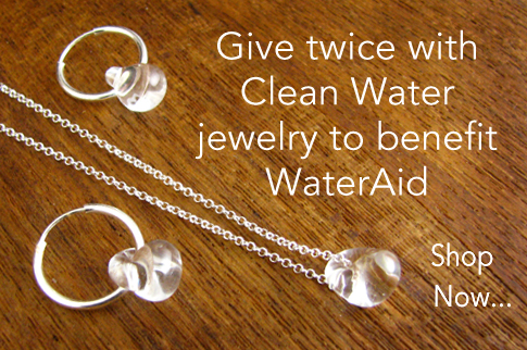 Give Twice with Clean Water Jewelry to Benefit Water Aid. Shop now...