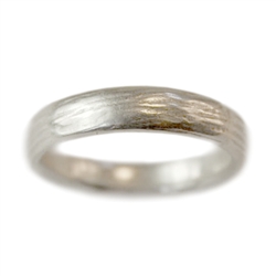 Wide River Wedding Band