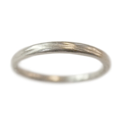 Narrow River Wedding Band
